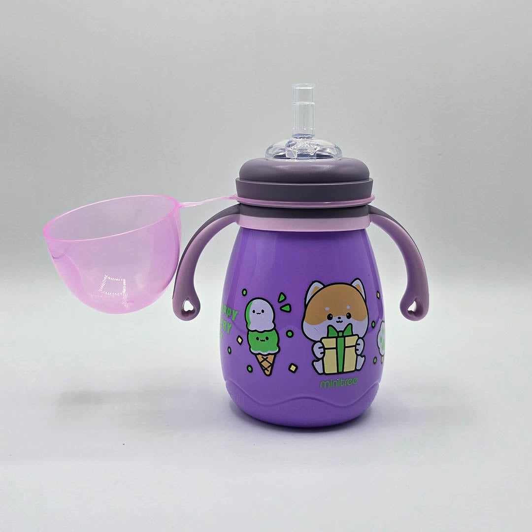 Minitree feeding bottle Wide neck 360ml 2 in one