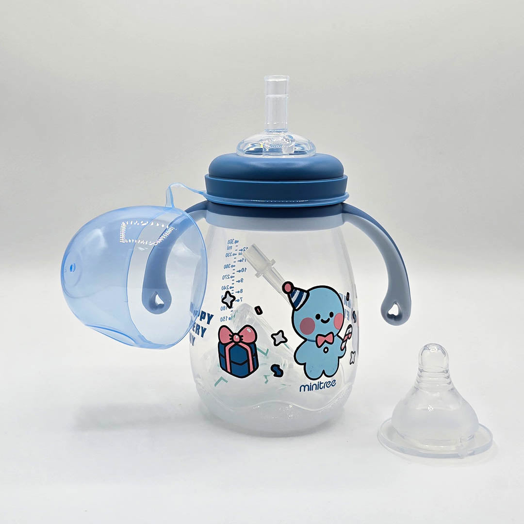 360ml 2-in-1 Wide Neck Feeding Bottle