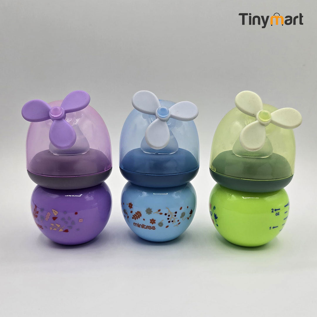 Minitree Feeding Bottle 60ML 2OZ Standard Neck Nipple