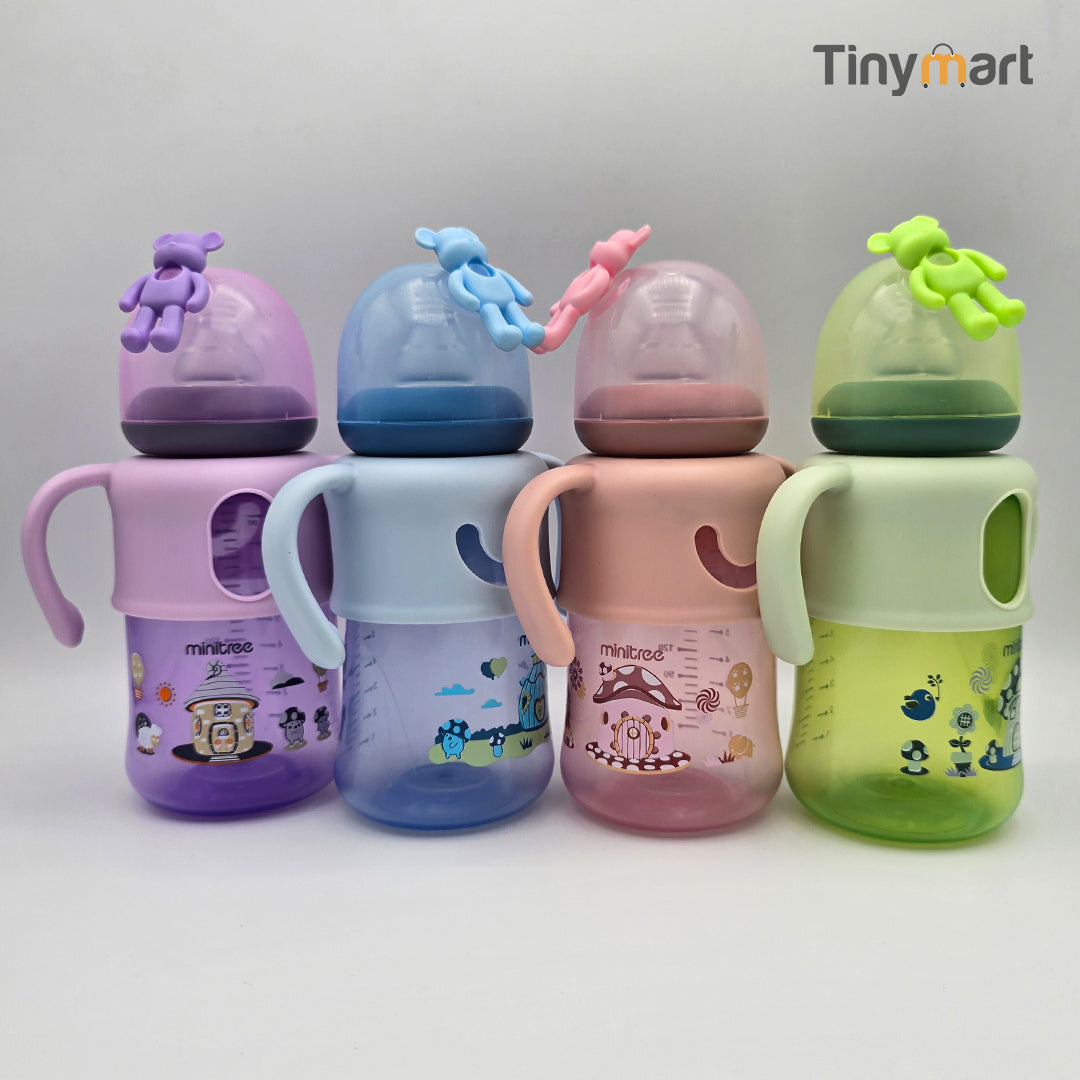 Minitree Feeding Bottle 270ML 9OZ Standard Neck Nipple