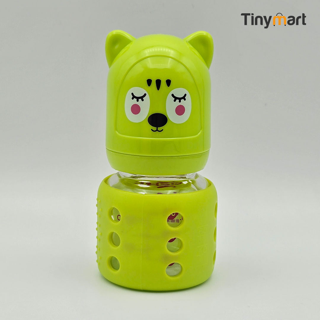 Fish Glass Feeding Bottle 60ML 2-OZ Standard Neck Nipple