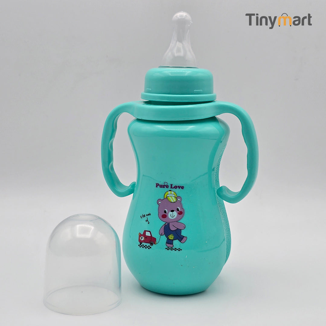 Pure Love Feeding Bottle 270ML 9OZ Standard Neck Nipple