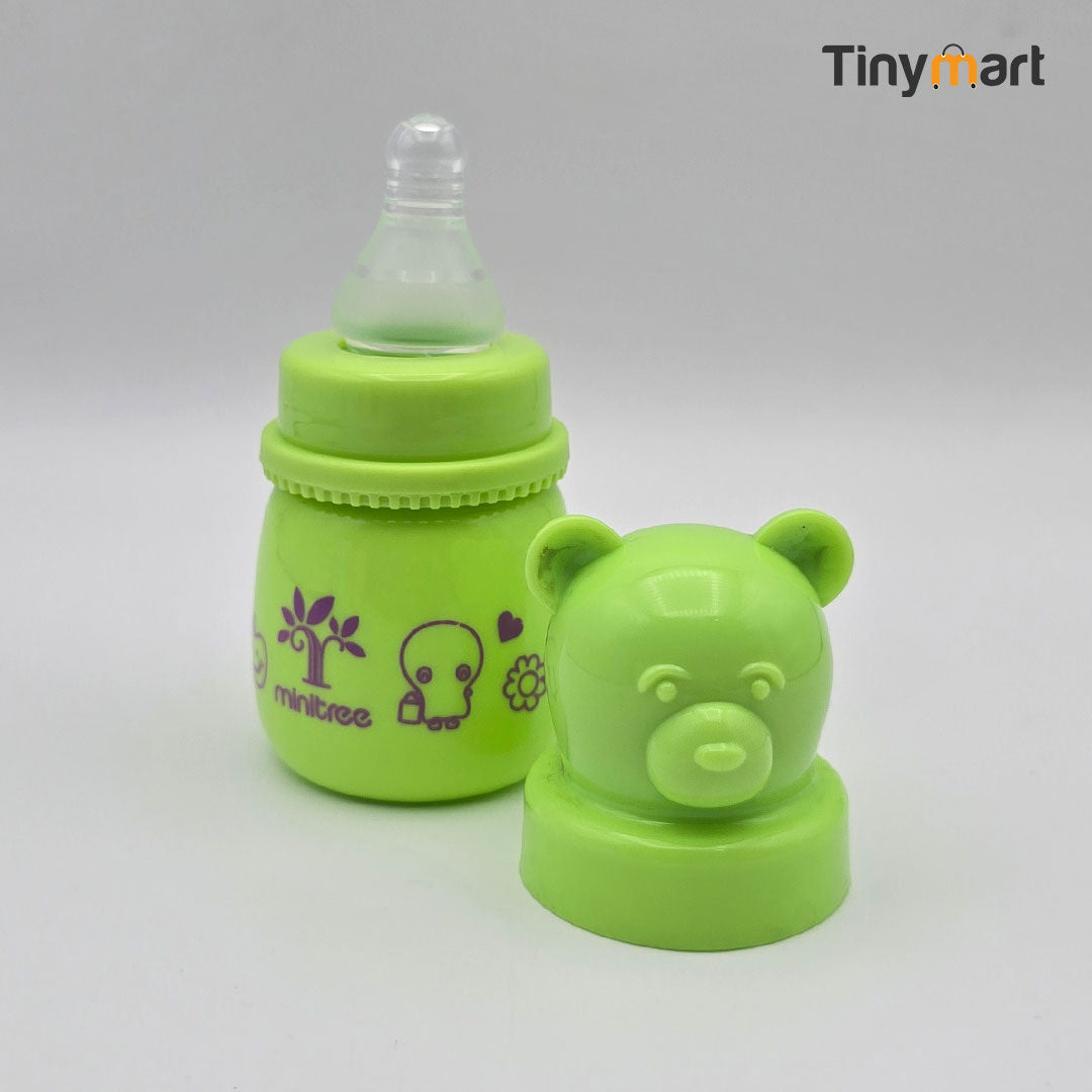 Minitree Baby Feeding Bottle 60ML 2-OZ Standard Neck Nipple