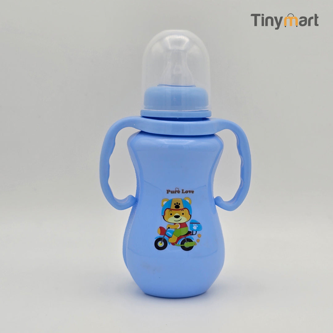 Pure Love Feeding Bottle 270ML 9OZ Standard Neck Nipple