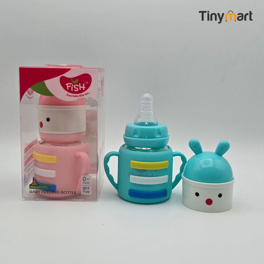 Fisg Feeding Bottle 60-ML 2-OZ Standard Neck Nipple