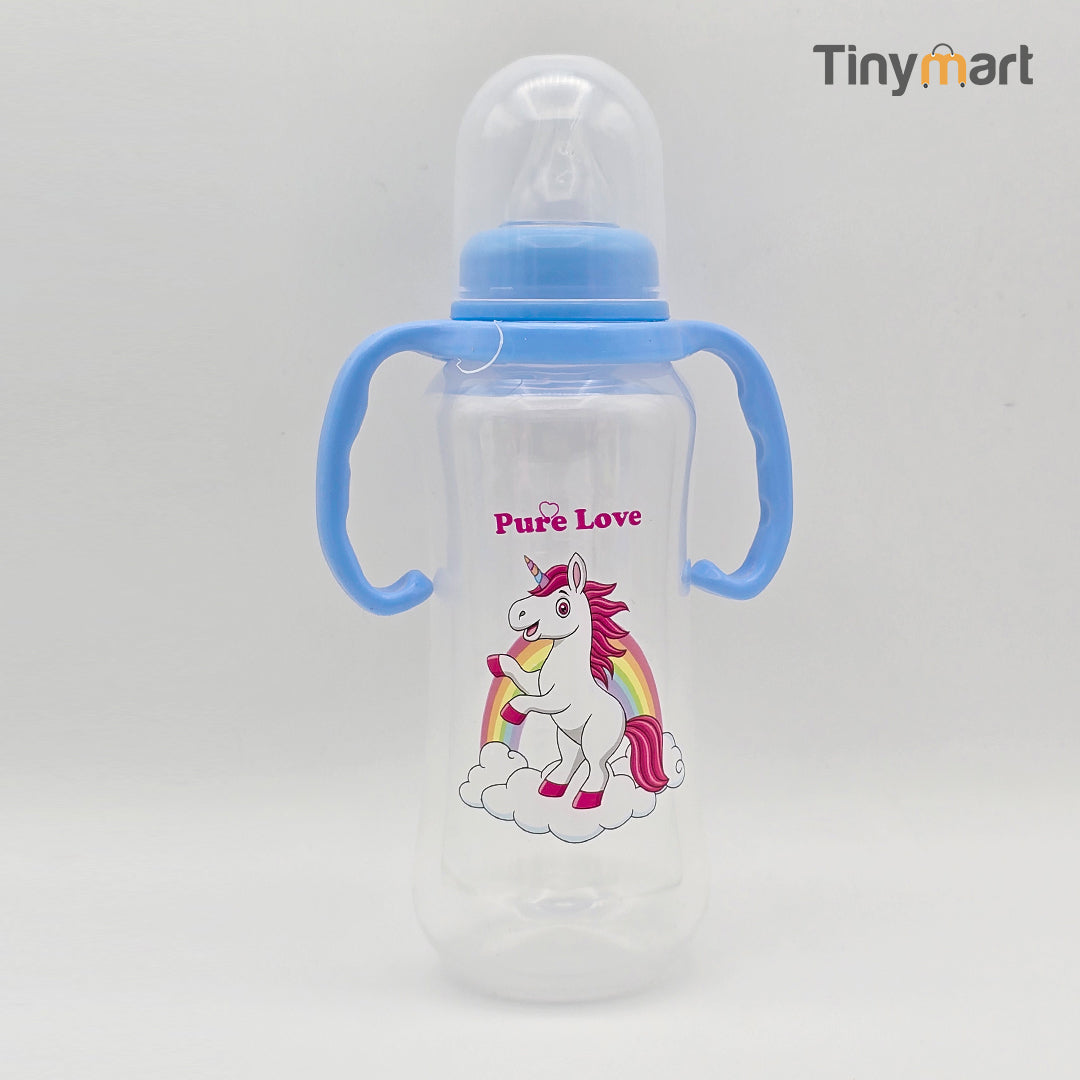 Pure love Feeding Bottle 270ML 9oz Standard Neck nipple