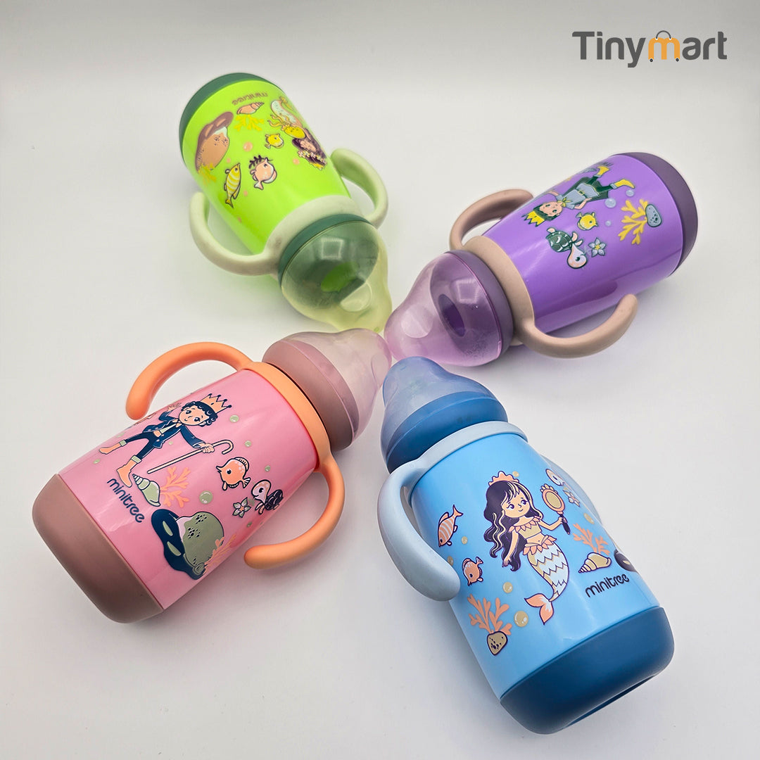 Minitree Feeding Bottle 270ML 9OZ Standard Neck Nipple