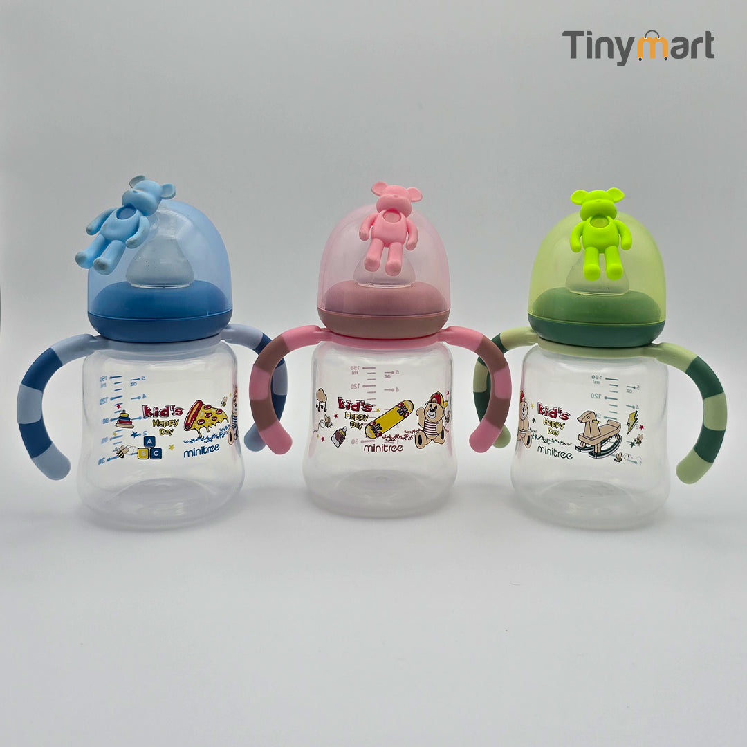 Minitree Feeding Bottle 150ML 5OZ Standard Neck Nipple