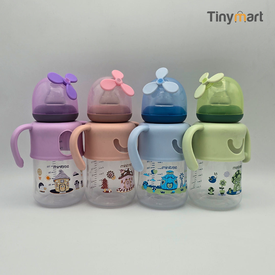 Minitree Feeding Bottle 270ML 9OZ Standard Neck Nipple