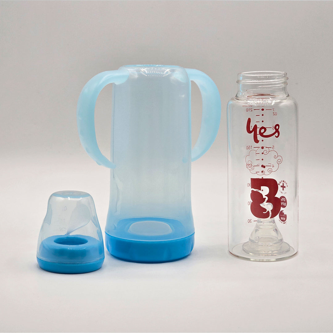 220ML YES Baby Glass Feeder – Standard Neck