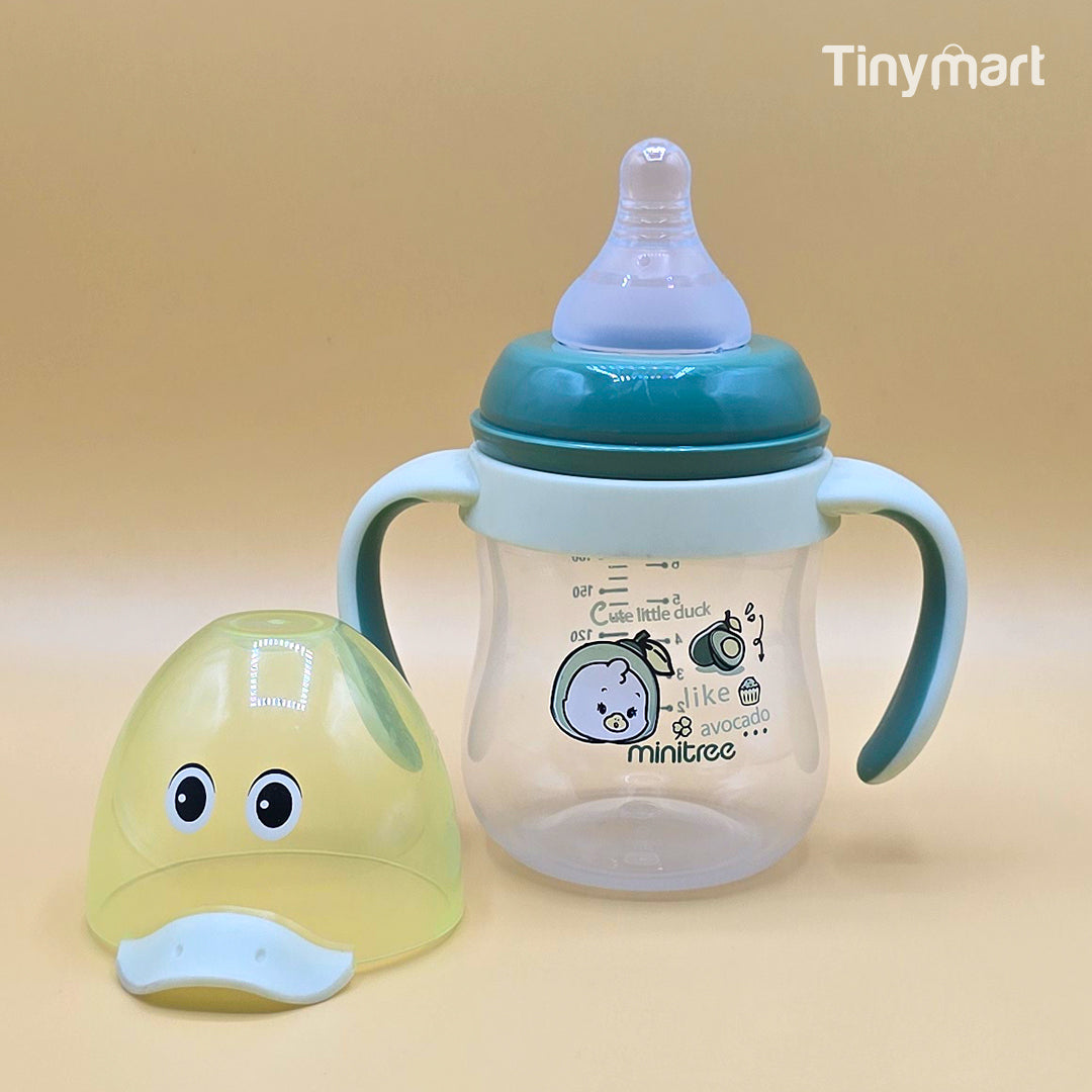 Minitree Feeding Bottle 180ML 6OZ WideNeck Nipple