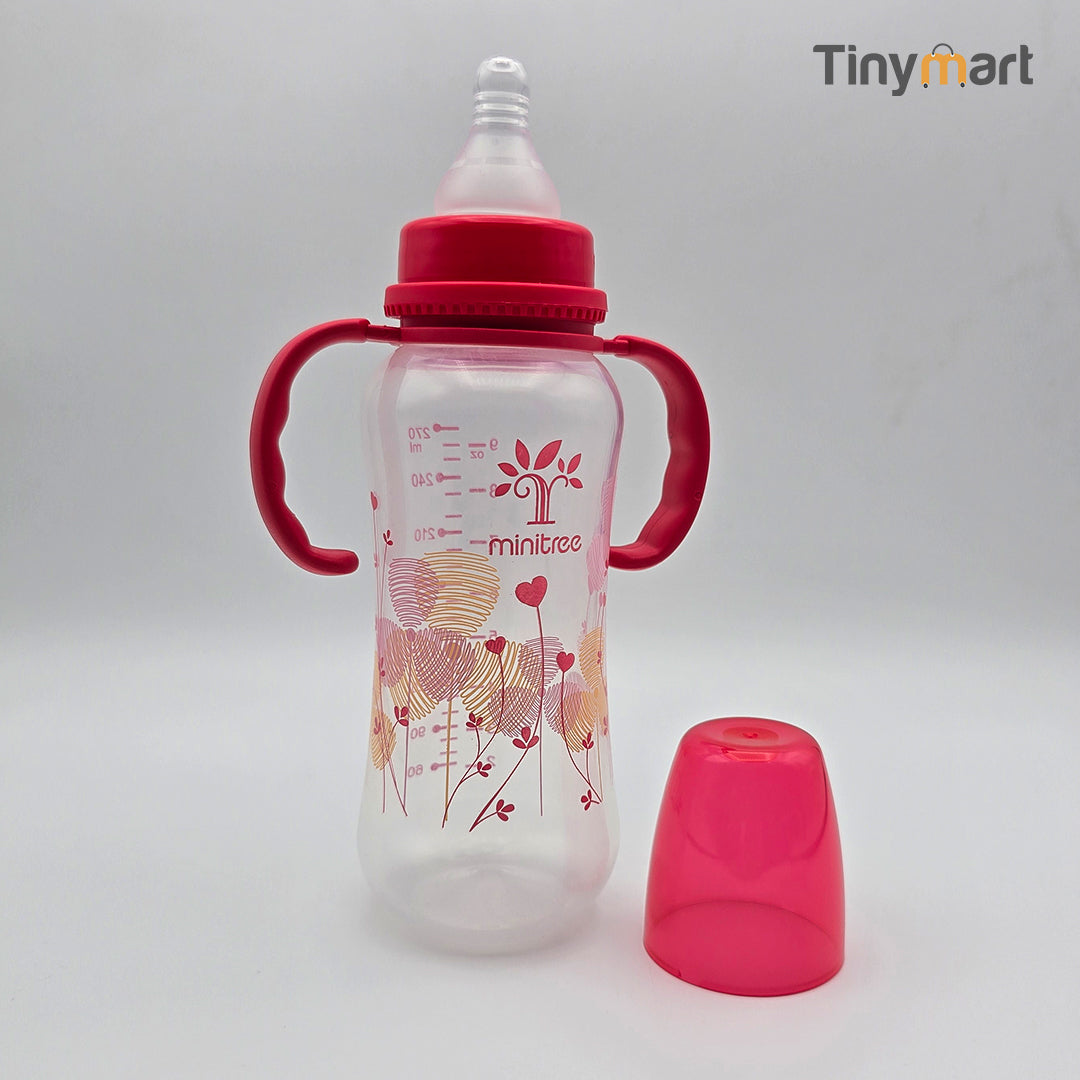 Minitree Feeding Bottle 270ML 9OZ Standard Neck Nipple