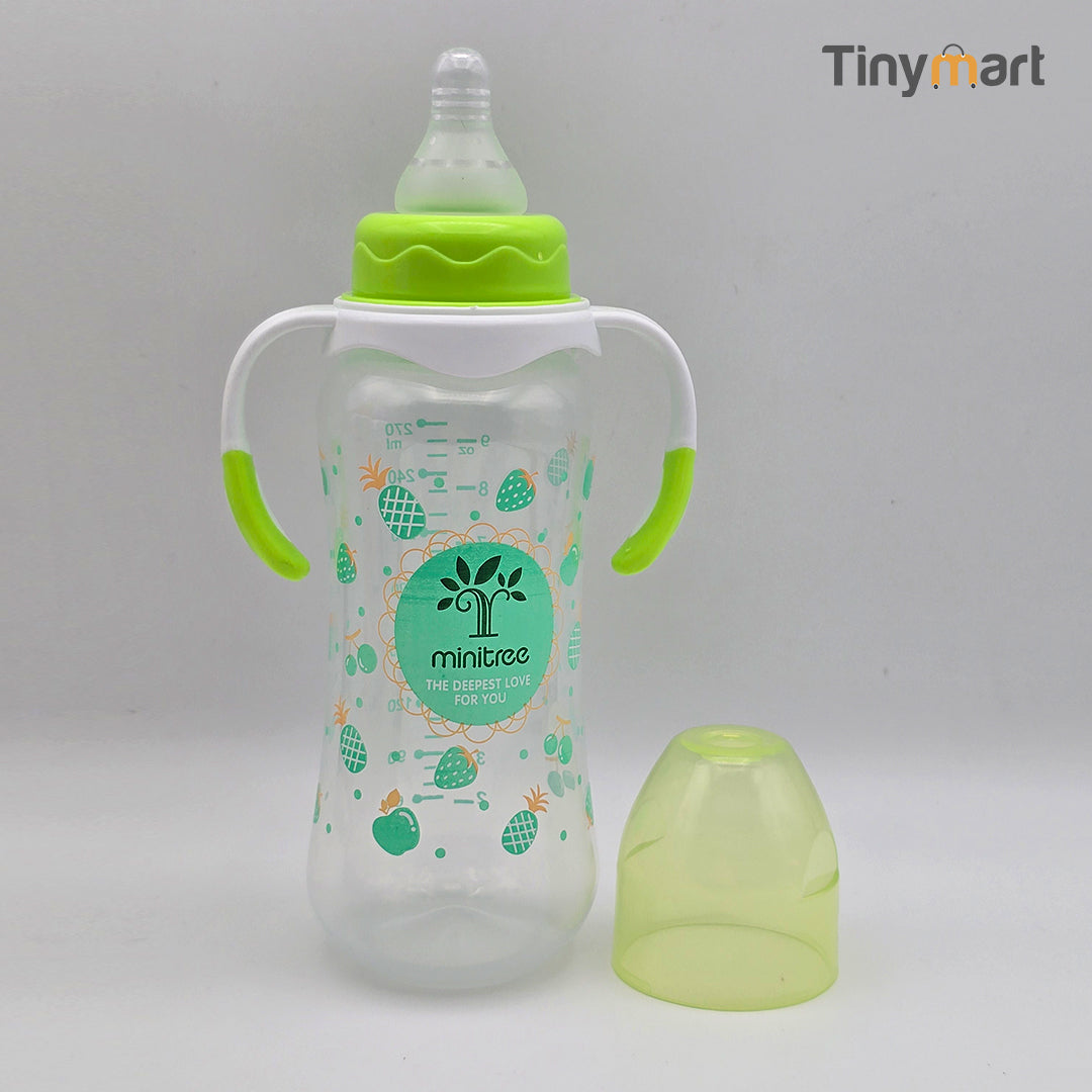 Minitree Feeding Bottle 270ML 9OZ Standard Neck Nipple