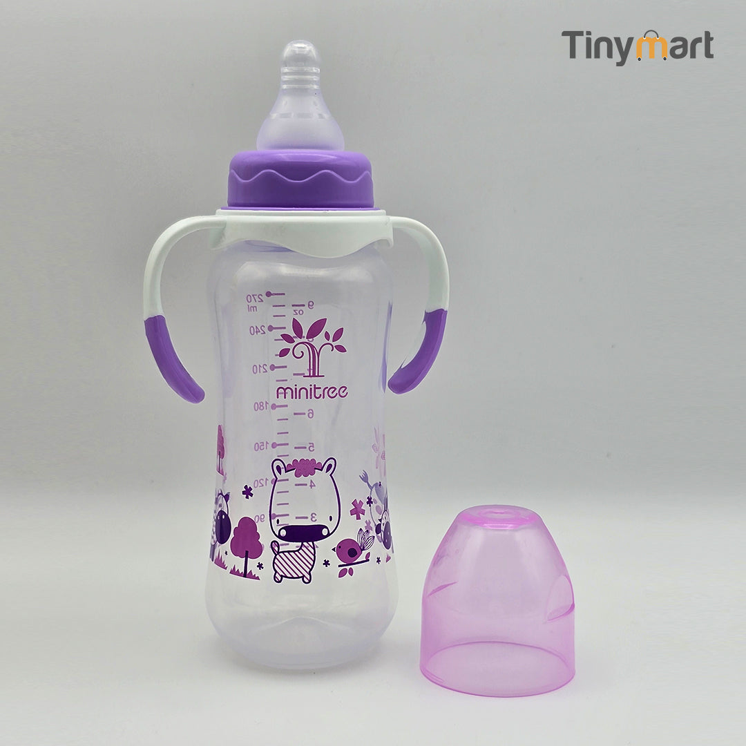 Minitree Feeding Bottle 270ML 9OZ Standard Neck Nipple