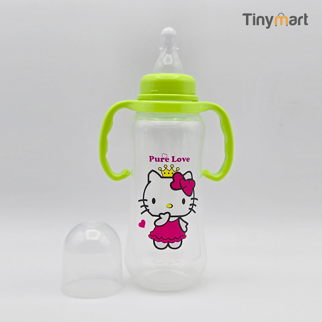 Pure love Feeding Bottle 270ML 9oz Standard Neck nipple