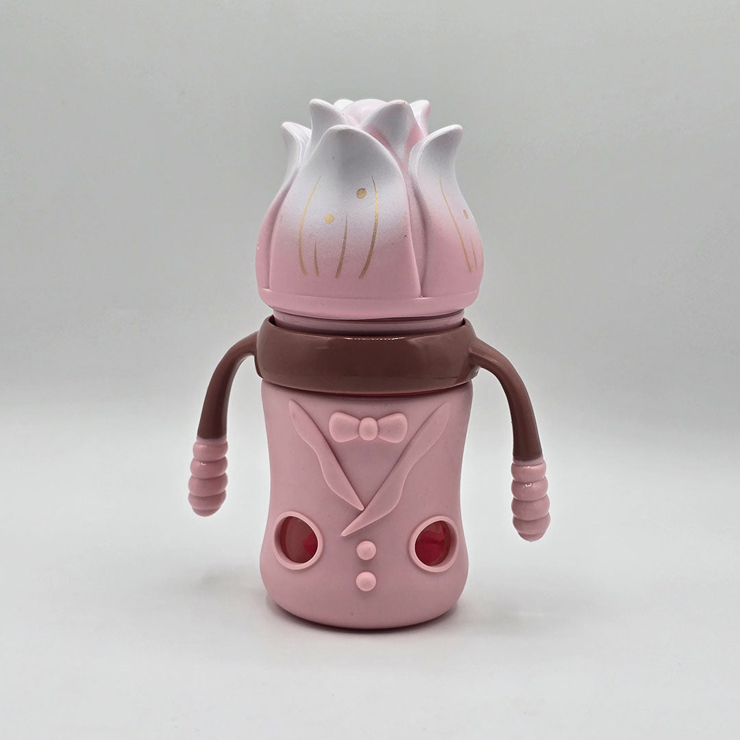 Glass Feeding Bottle – 240ml / 8 oz – Wide Neck Nipple