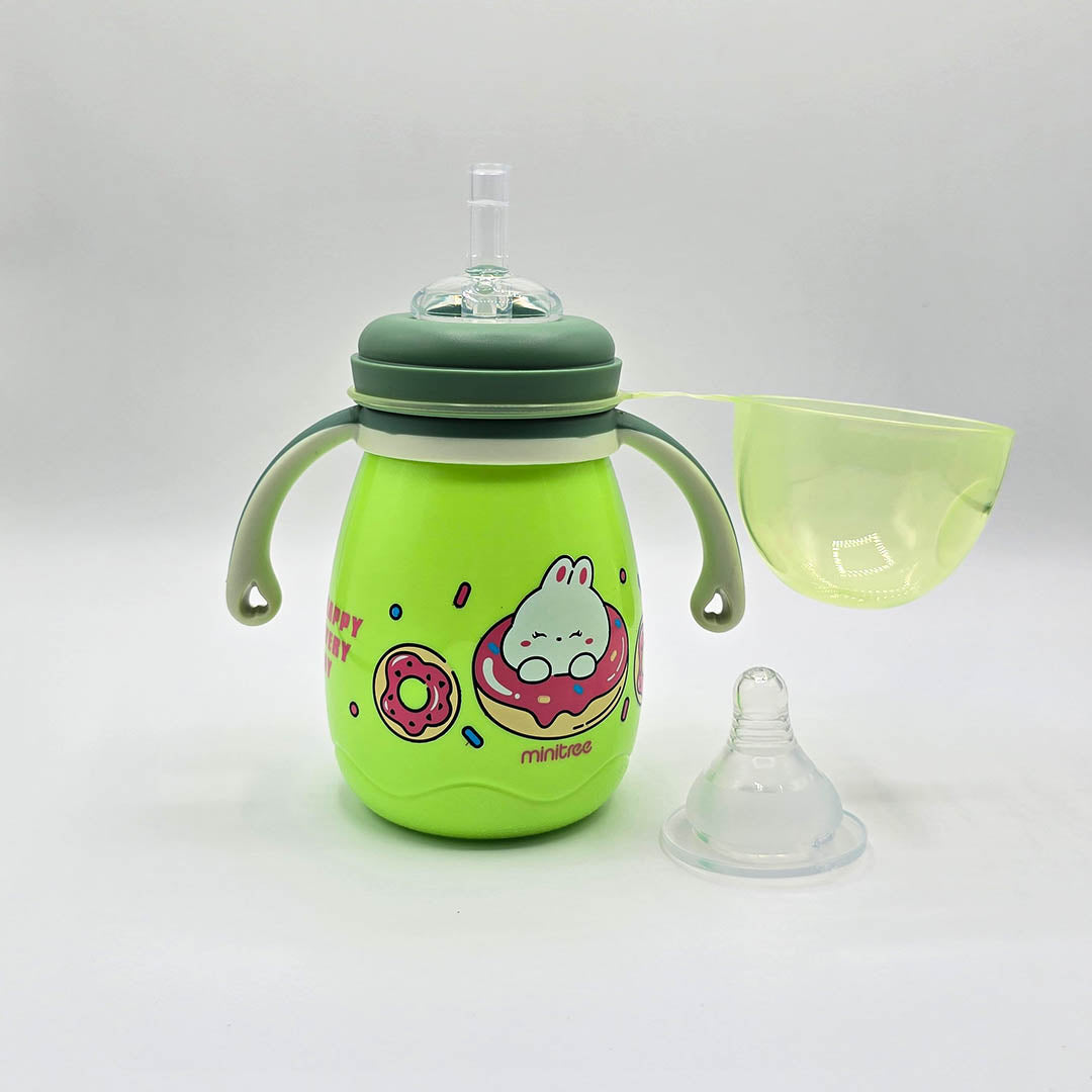 Minitree feeding bottle Wide neck 360ml 2 in one
