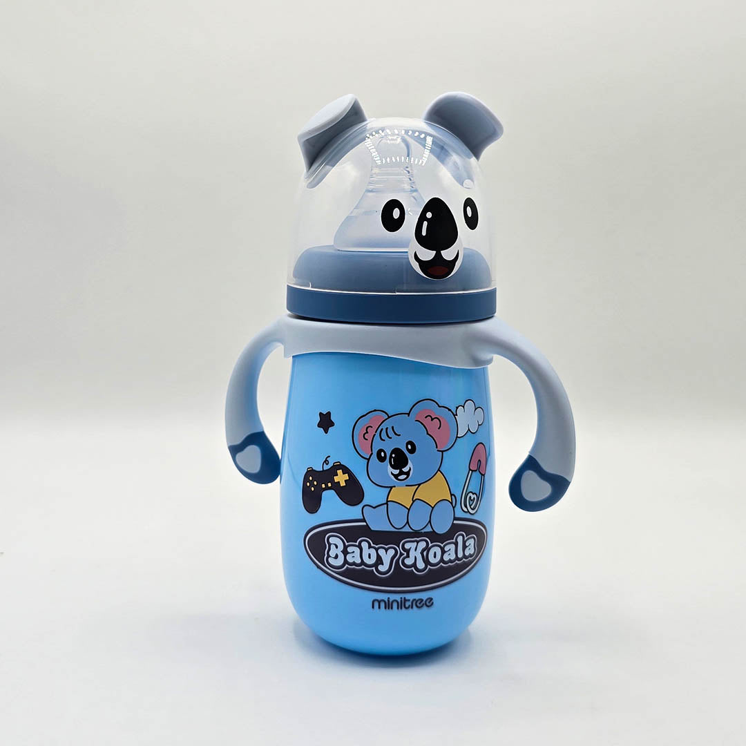 Feeding Bottle 300ml – Wide Neck | Koala Design | With Handles