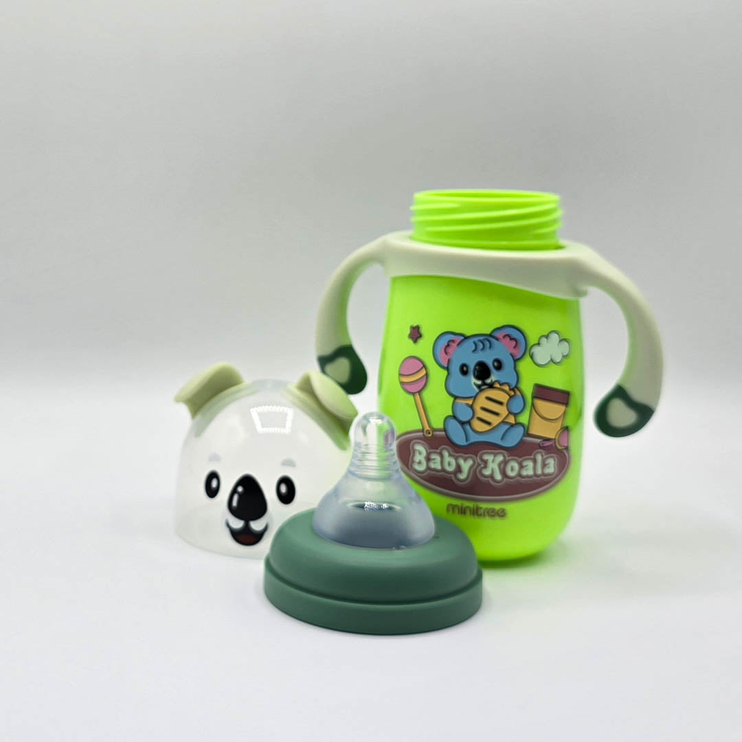 Feeding Bottle 300ml – Wide Neck | Koala Design | With Handles