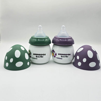 Cute Mushroom Baby Bottle – 180ml