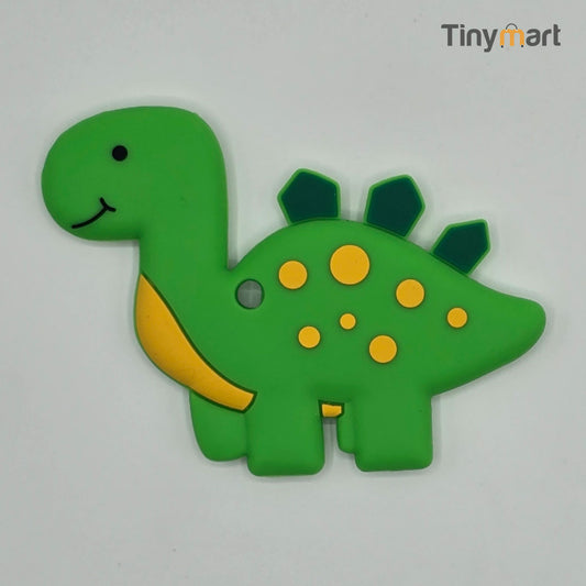 green dino teether