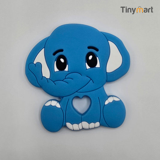 elephant baby teether