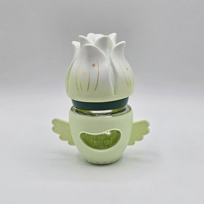 Glass Feeding Bottle – 80ml / 3 oz – Wide Neck Nipple