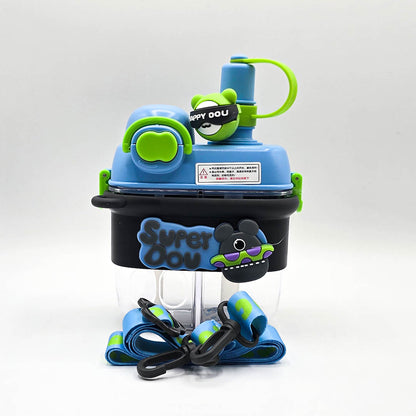 500ML 2-in-1 Kids Bottle – Super Zoo Edition