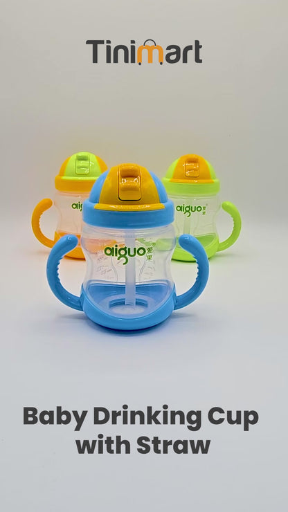 Baby Drinking Cup with Straw